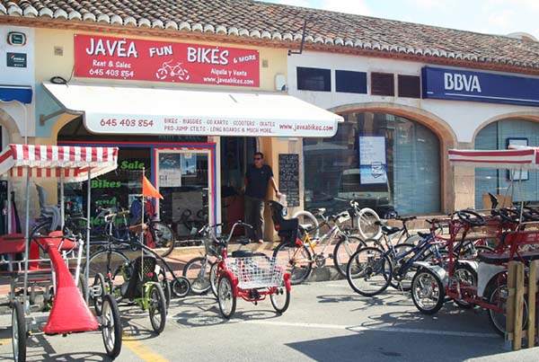 Javea bike rental